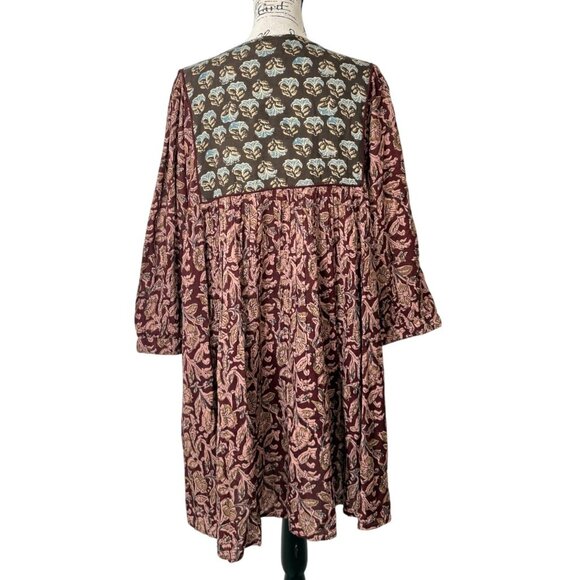 Natural Life Boho Floral Dress Womens Rayon Size XL NEW - Picture 3 of 7